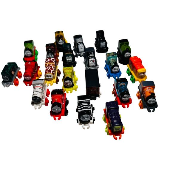 Thomas & Friends Minis Lot of 21 Trains – Mixed Themes – Collectible Bundle - Picture 1 of 4